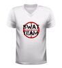 foto 6 SWAT team V-Hals Shirt  T-Shirt met Vizier Print