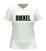 foto 12 T-shirtje V-hals opdruk Bikkel