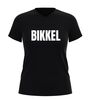 foto 7 T-shirtje V-hals opdruk Bikkel