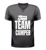 foto 1 Team camper v-hals shirt  voor echte camper liefhebbers
