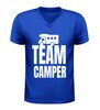 foto 2 Team camper v-hals shirt  voor echte camper liefhebbers