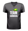 foto 1 Team carnaval v hals shirt voor dames en heren carnaval outfit