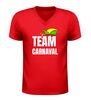 foto 4 Team carnaval v hals shirt voor dames en heren carnaval outfit