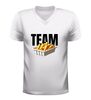 foto 6 Team friet of patat v-hals shirt humor shirt met friet in bakje