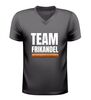 foto 1 Team frikandel grappig v-hals t-shirt met frikandel leuk voor groepen