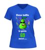 foto 8 V-hals 70 jaar verjaardag shirt dames en heren deze toffe peer Is geen 69 meer