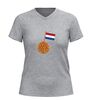 foto 11 V-hals bitterbal t-shirt met Hollandse vlag Hollands design