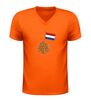 foto 3 V-hals bitterbal t-shirt met Hollandse vlag Hollands design
