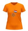 foto 9 V-hals bitterbal t-shirt met Hollandse vlag Hollands design