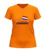 foto 9 V-hals kroket t-shirt met Hollandse vlag  Hollands design