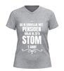 foto 11 V-hals pensioen shirt ga Ik eindelijk met pensioen krijg ik zo’n stom shirt