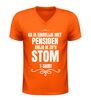 foto 3 V-hals pensioen shirt ga Ik eindelijk met pensioen krijg ik zo’n stom shirt