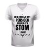 foto 6 V-hals pensioen shirt ga Ik eindelijk met pensioen krijg ik zo’n stom shirt