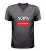V-hals shirt 100% Brabander Brabant t shirt met provincie Brabant heren en dames