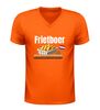 foto 3 V hals shirt frietboer grappig snack shirt met friet frikandellen en bitterbal