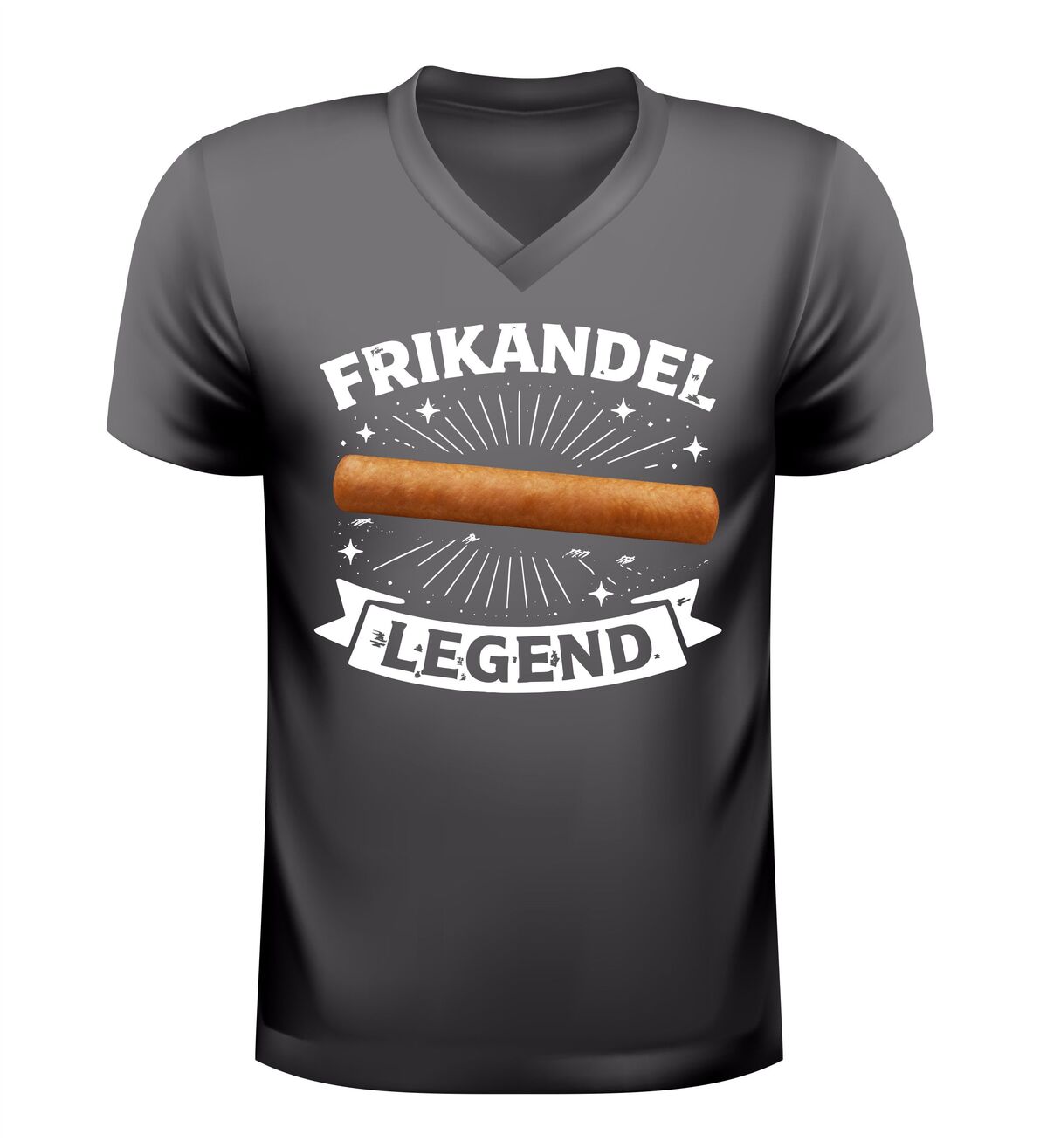 V-hals shirt Frikandel Legend