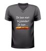 V hals shirt ik ben niet bijzonder ik ben speciaal frikandel speciaal grappig t-Shirt
