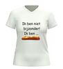 foto 12 V hals shirt ik ben niet bijzonder ik ben speciaal frikandel speciaal grappig t-Shirt