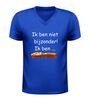 foto 2 V hals shirt ik ben niet bijzonder ik ben speciaal frikandel speciaal grappig t-Shirt