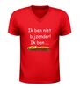 foto 4 V hals shirt ik ben niet bijzonder ik ben speciaal frikandel speciaal grappig t-Shirt