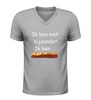 foto 5 V hals shirt ik ben niet bijzonder ik ben speciaal frikandel speciaal grappig t-Shirt