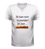 foto 6 V hals shirt ik ben niet bijzonder ik ben speciaal frikandel speciaal grappig t-Shirt