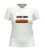 foto 12 V-hals shirt lekker man  grappige kroket print