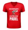 foto 4 V hals Shirt mannen never underestimate an old man playing padel grappig padel shirt sport humo
