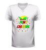foto 6 V hals shirt prins carnaval feestelijk carnavalshirt mannen