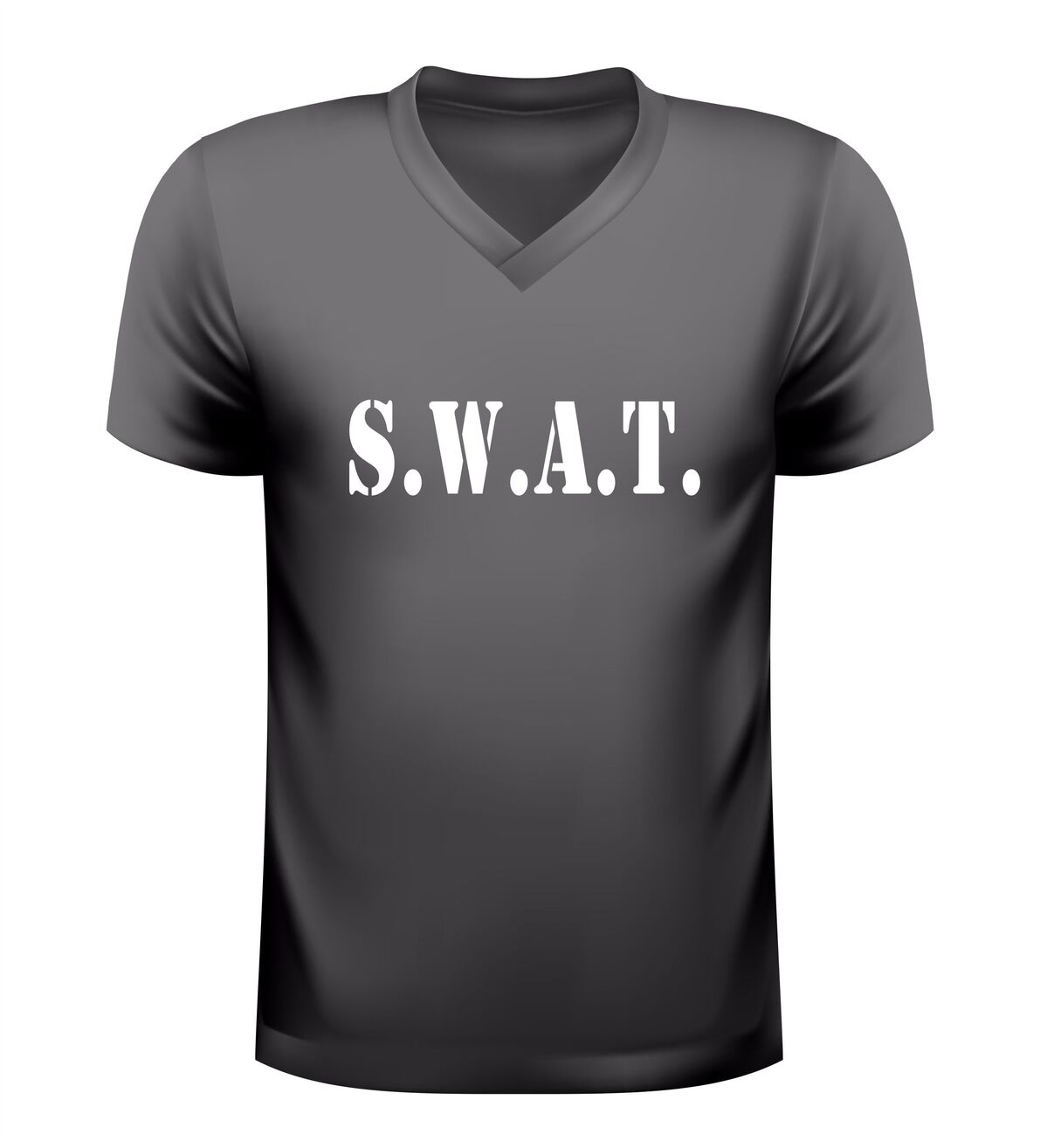 V-Hals Shirt S.W.A.T. dames en heren comfortabel tactical design