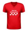 foto 4 V hals shirt trotse brabander rood-wit geblokt brabant design