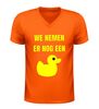 foto 3 V-Hals shirt we nemen er nog eentje grappig shirt met gele eend