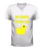 foto 6 V-Hals shirt we nemen er nog eentje grappig shirt met gele eend