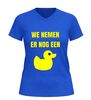 foto 8 V-Hals shirt we nemen er nog eentje grappig shirt met gele eend