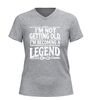 foto 11 V-hals Shirtje I'm not getting old, I'm becoming a legend!