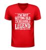 foto 4 V-hals Shirtje I'm not getting old, I'm becoming a legend!