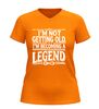 foto 9 V-hals Shirtje I'm not getting old, I'm becoming a legend!