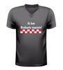 V-hals t-shirt brabant ik ben brabants mooiste Brabantse tekst shirt