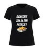 foto 7 V-hals t-shirt dames en heren met tekst: schatje zin in een patatje