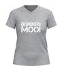 foto 11 V hals t-shirt donders mooi grappig tekst shirt origineel cadeau shirt