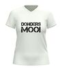 foto 12 V hals t-shirt donders mooi grappig tekst shirt origineel cadeau shirt