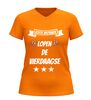 foto 3 V-hals t-shirt echte vrouwen lopen de vierdaagse dames shirt