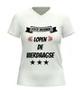 foto 6 V-hals t-shirt echte vrouwen lopen de vierdaagse dames shirt