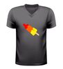 foto 1 V-Hals t- shirt met raket ijsje  zomers shirt met print