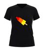 foto 7 V-Hals t- shirt met raket ijsje  zomers shirt met print