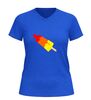 foto 8 V-Hals t- shirt met raket ijsje  zomers shirt met print