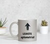 foto 4 Zilveren glitter mok met Tekst leukste optometrist perfect cadeau voor optometristen