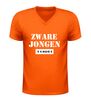 foto 3 Zware jongen v-hals shirt met gevangenisnummer origineel carnaval shirt