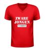 foto 4 Zware jongen v-hals shirt met gevangenisnummer origineel carnaval shirt