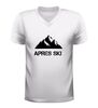 foto 6 Après ski v-hals shirt met bergprint comfortabel wintersport shirt